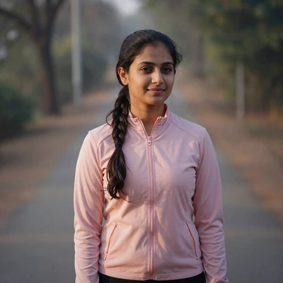 Priya, a South Asian ER nurse and marathon runner with PTSD and anxiety in Boston